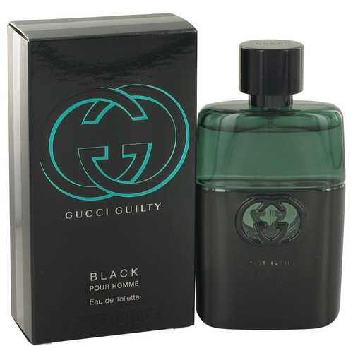 Gucci Guilty Black by Gucci Eau De Toilette Spray 1.6 oz (Men)