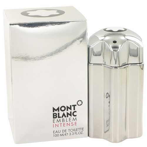 Montblanc Emblem Intense by Mont Blanc Eau De Toilette Spray 3.4 oz (Men)
