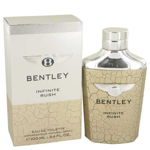 Bentley Infinite Rush by Bentley Eau De Toilette Spray 3.4 oz (Men)