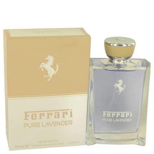 Ferrari Pure Lavender by Ferrari Eau De Toilette Spray (Unisex) 3.4 oz (Men)