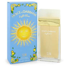 Light Blue Sun by Dolce & Gabbana Eau De Toilette Spray 3.4 oz (Women)